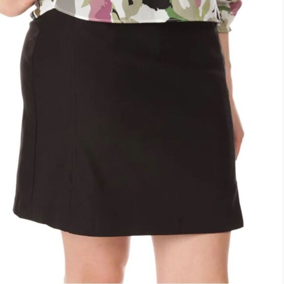 Von Maur Pull On Twill Skort Tribal collection Khaki 10 NWT in‎ packaging - Picture 4 of 8